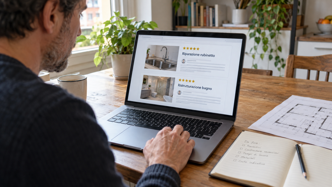 Trovare professionisti online
